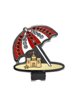 Cutter & Buck Ahead Crystal Hat Clip - Beach Umbrella