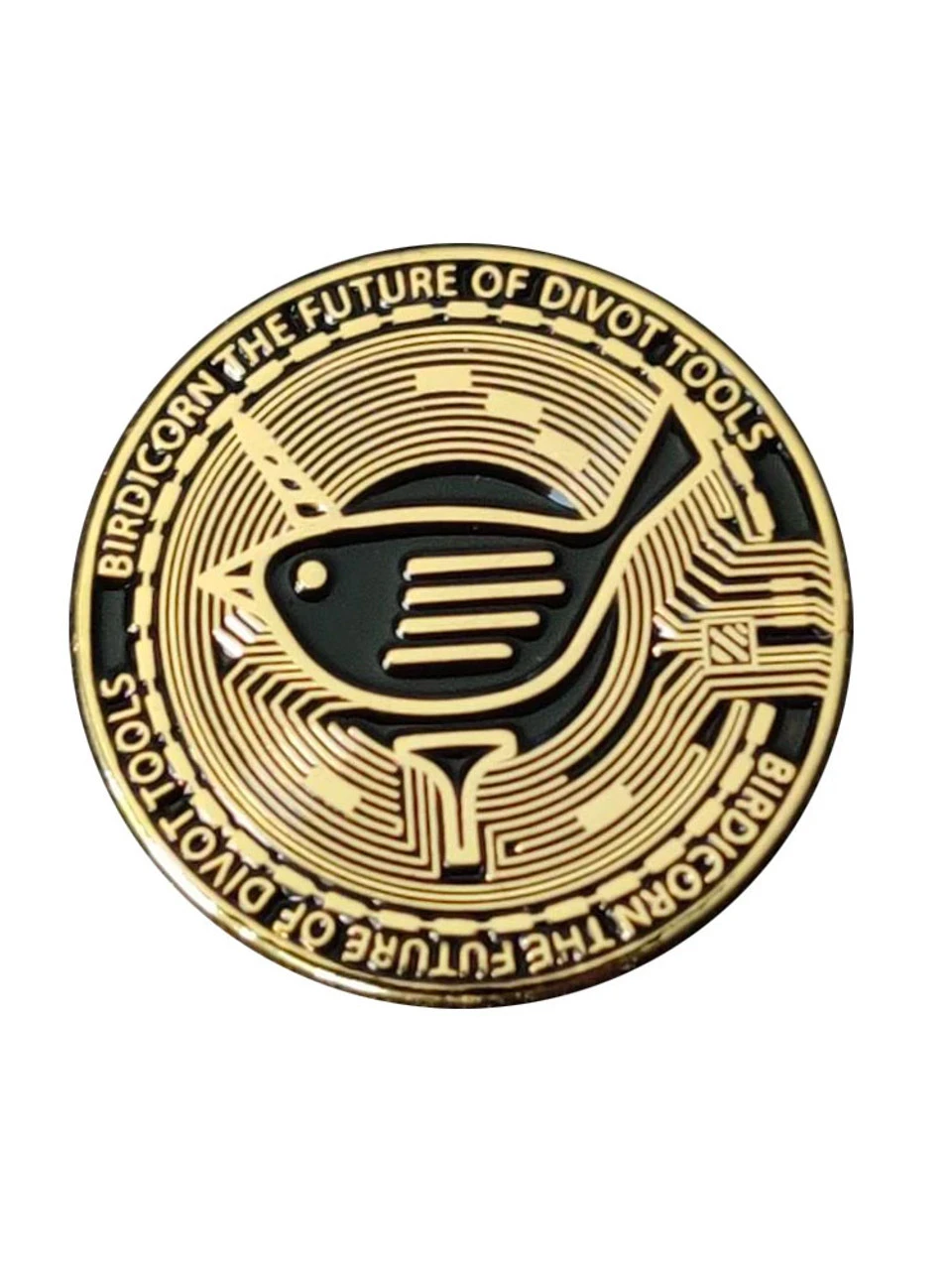 Birdicorn Bitcoin Ball Marker