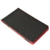 On Par Scorecard Holder Ostrich Print Black/Red