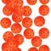 PGA Tour Airflow Practice Balls 24 Pack - Orange