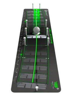 WellStroke 18 Degree Putting Arc Mat - Right Handed