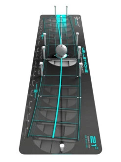 WellStroke 21 Degree Putting Arc Mat - Right Handed