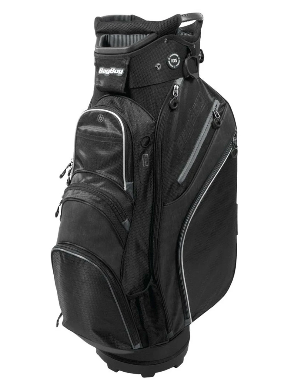 Bag Boy Chiller Cart Bag - Black/Charcoal/Silver