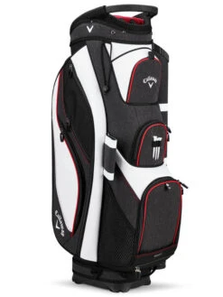 Callaway Forrester 19 Cart Bag - White/Black/Red