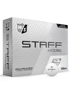 Wilson Staff Model Golf Balls - 1 Dozen White