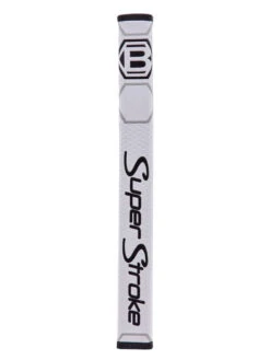 Bettinardi Hex B SuperStroke Traxion Flatso 1.0 Putter Grip - White/Grey/Black