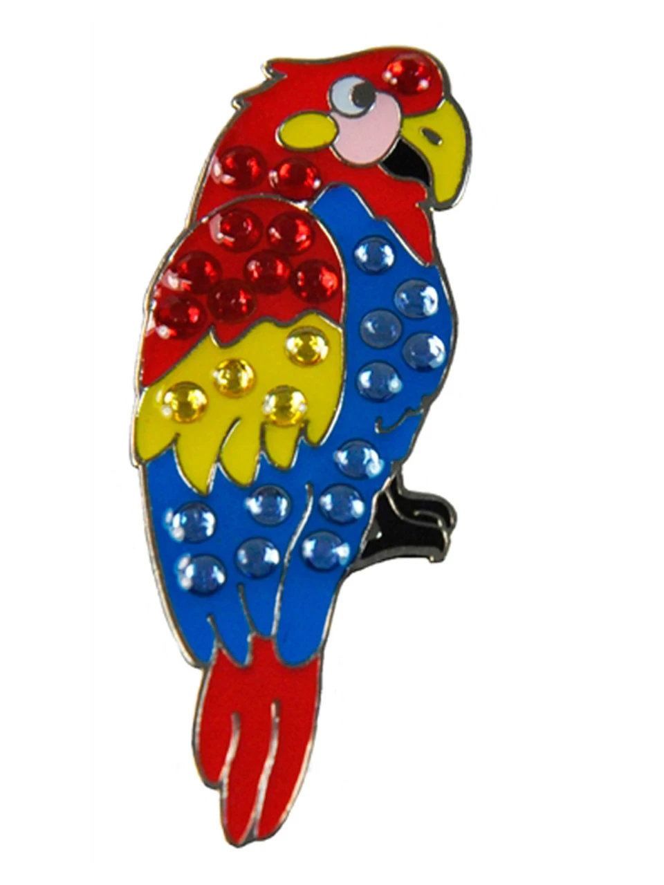 Navika Swarovski Crystal Parrot Marker