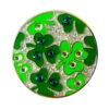 Navika Swarovski Crystal Shamrock Marker