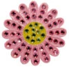 Navika Swarovski Crystal Sunflower Pink Marker
