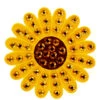 Navika Swarovski Crystal Sunflower Yellow Marker