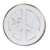 Navika Glitzy Peace White Ball Marker