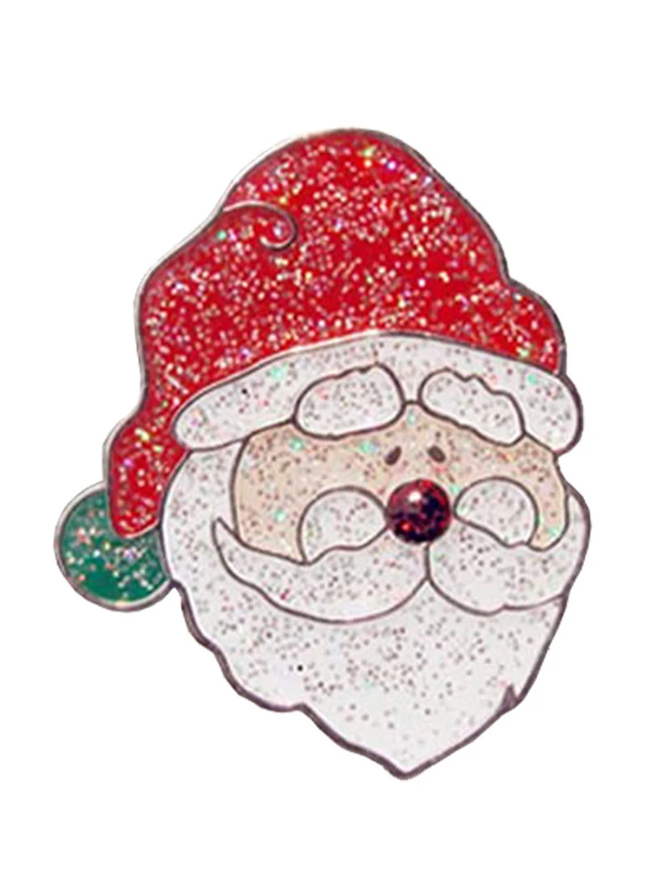 Navika Glitzy Santa Ball Marker