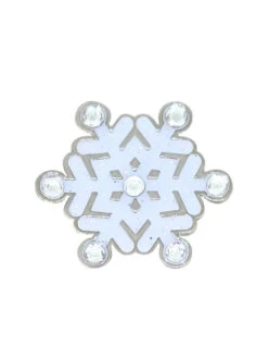 Navika Glitzy Snowflake Ball Marker
