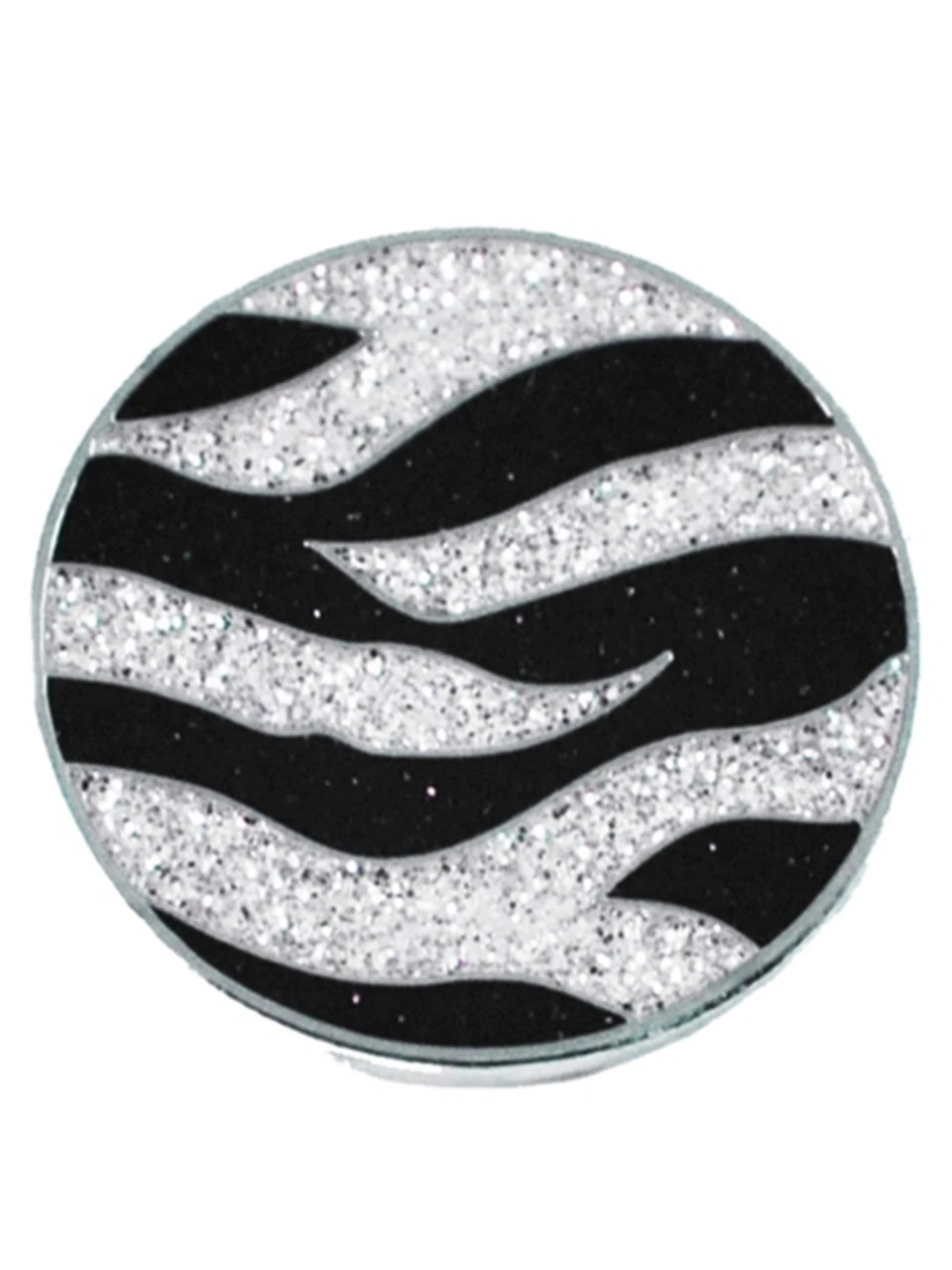 Navika Glitzy Zebra Ball Marker