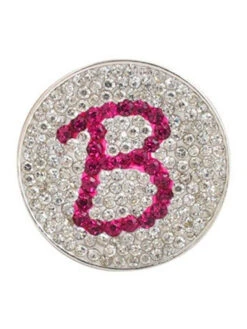 Navika Micro Pave Crystal Initial B Marker