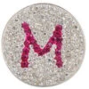 Navika Micro Pave Crystal Initial M Marker