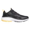 Adidas Solarmotion BOA Golf Shoes - Core Black/Dark Silver Met./Solar Gold