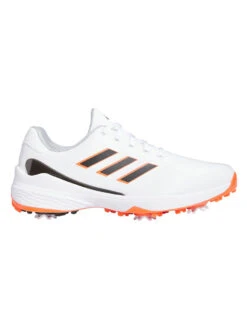 Adidas ZG23 Golf Shoes - Ftwr White/Core Black/Semi Solar Red