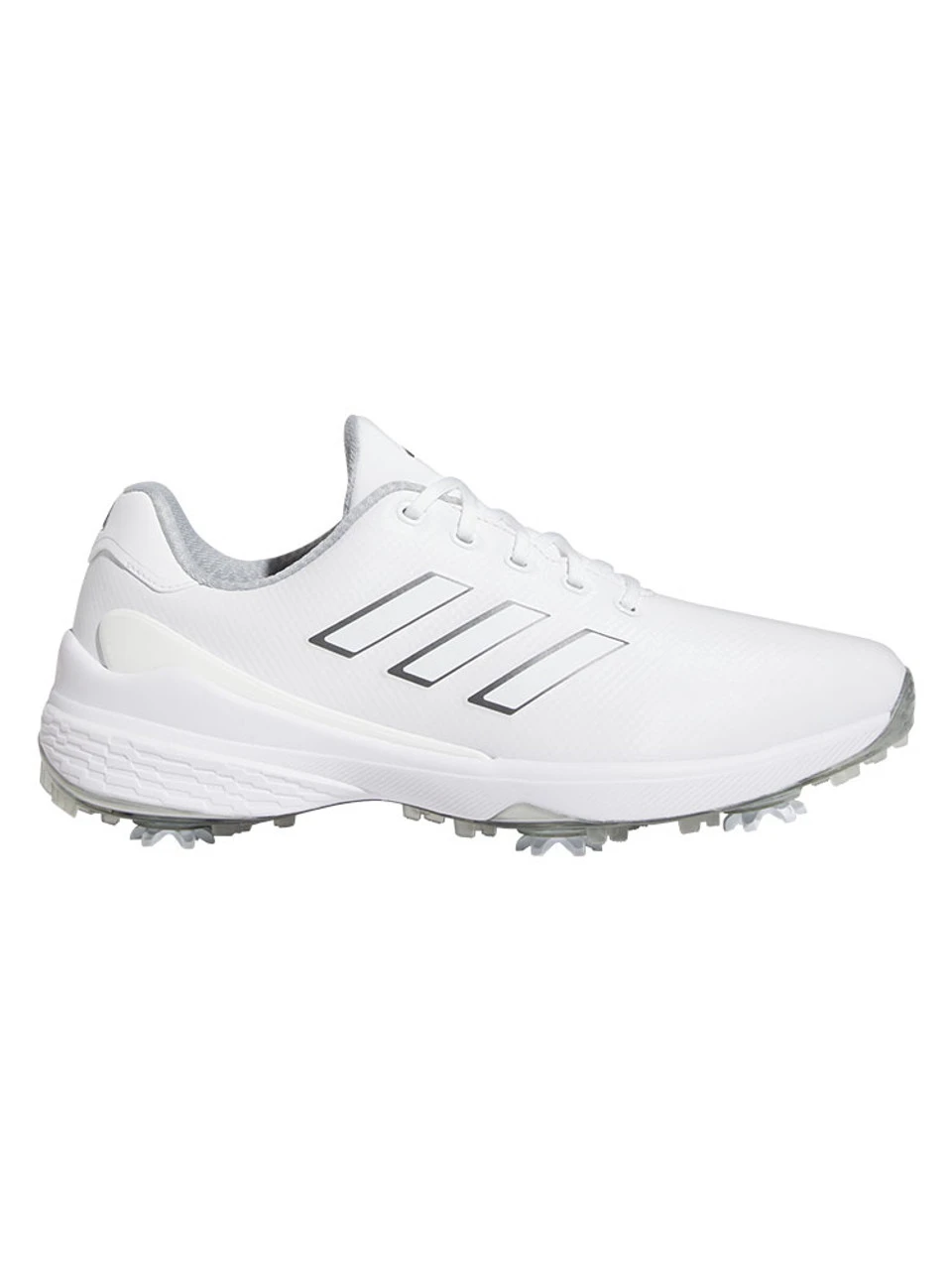 Adidas ZG23 Golf Shoes - Ftwr White/Dark Silver Met./Silver Met.