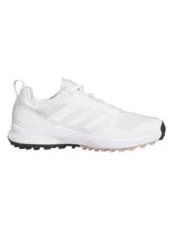 Adidas Women's Zoysia Golf Shoes - Ftwr White/Ftwr White/Wonder Taupe