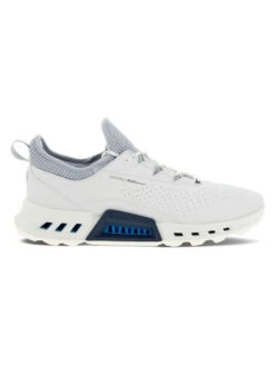 Ecco BIOM C4 Golf Shoes - White/Concrete