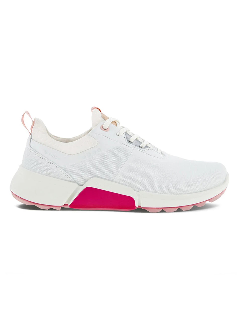Ecco W BIOM Hybrid 4 Golf Shoes - White/Silver/Pink