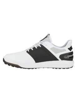 Puma IGNITE Elevate Wide Golf Shoes - Puma White/Puma Black