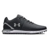 Under Armour HOVR Fade 2 Spikeless Wide (2E) Golf Shoes - Black/Metallic Silver
