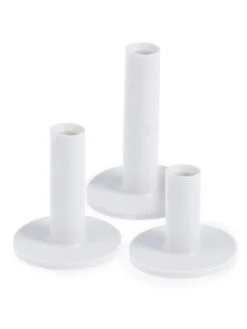 Stonehaven Rubber Tee 3 Pack - White