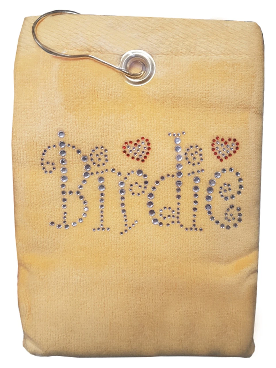 Navika Bling Birdie Towel Yellow