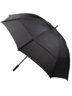 GustBuster Pro Series Gold Umbrella 68 Inch Black
